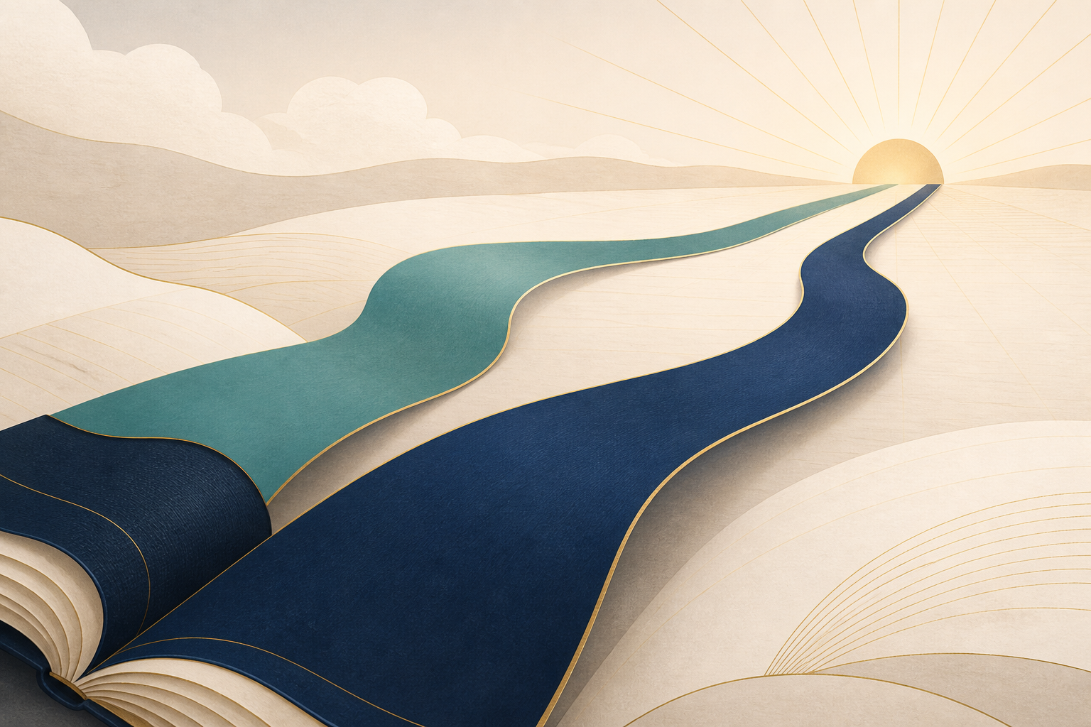 Editorial illustration for When Does This Chapter Begin?
